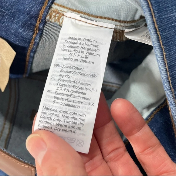 New Madewell 8" Skinny Jeans in Ames Wash - Picture 6 of 11